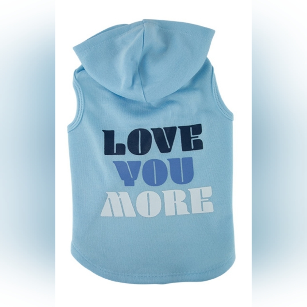 Play On Medium Blue Dog Hoodie